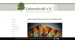 Desktop Screenshot of lebenskraft-harz.de